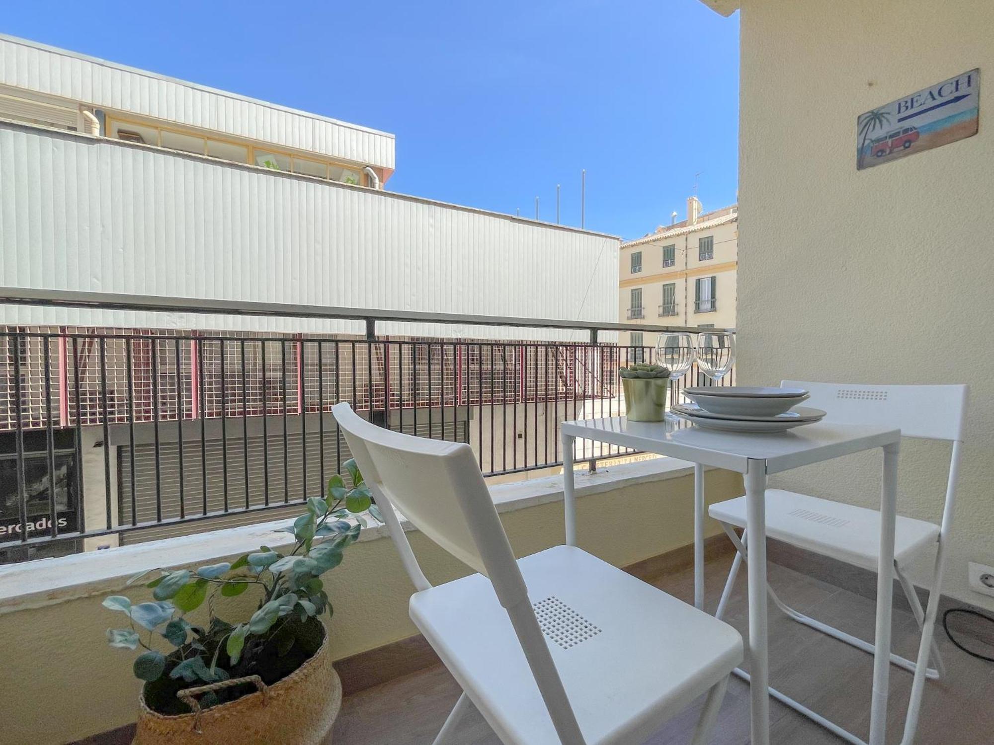 Moderno Apartamento Plz De La Merced Málaga Exterior foto